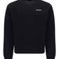 Helvetica Logo Slim Crewneck - Black