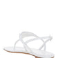Strappy Thong Sandals - White