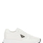 Prax 01 Sneakers in Nylon & Leather - White
