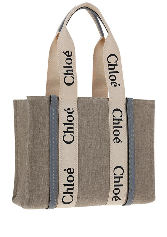 Medium Woody Tote Bag - Divine Grey