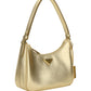 Saffiano Leather Mini Bag - Platinum