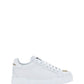 Calfskin Nappa Portofino Sneakers - White