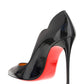 Hot Chick Patent Leather Pumps 100 MM - Black