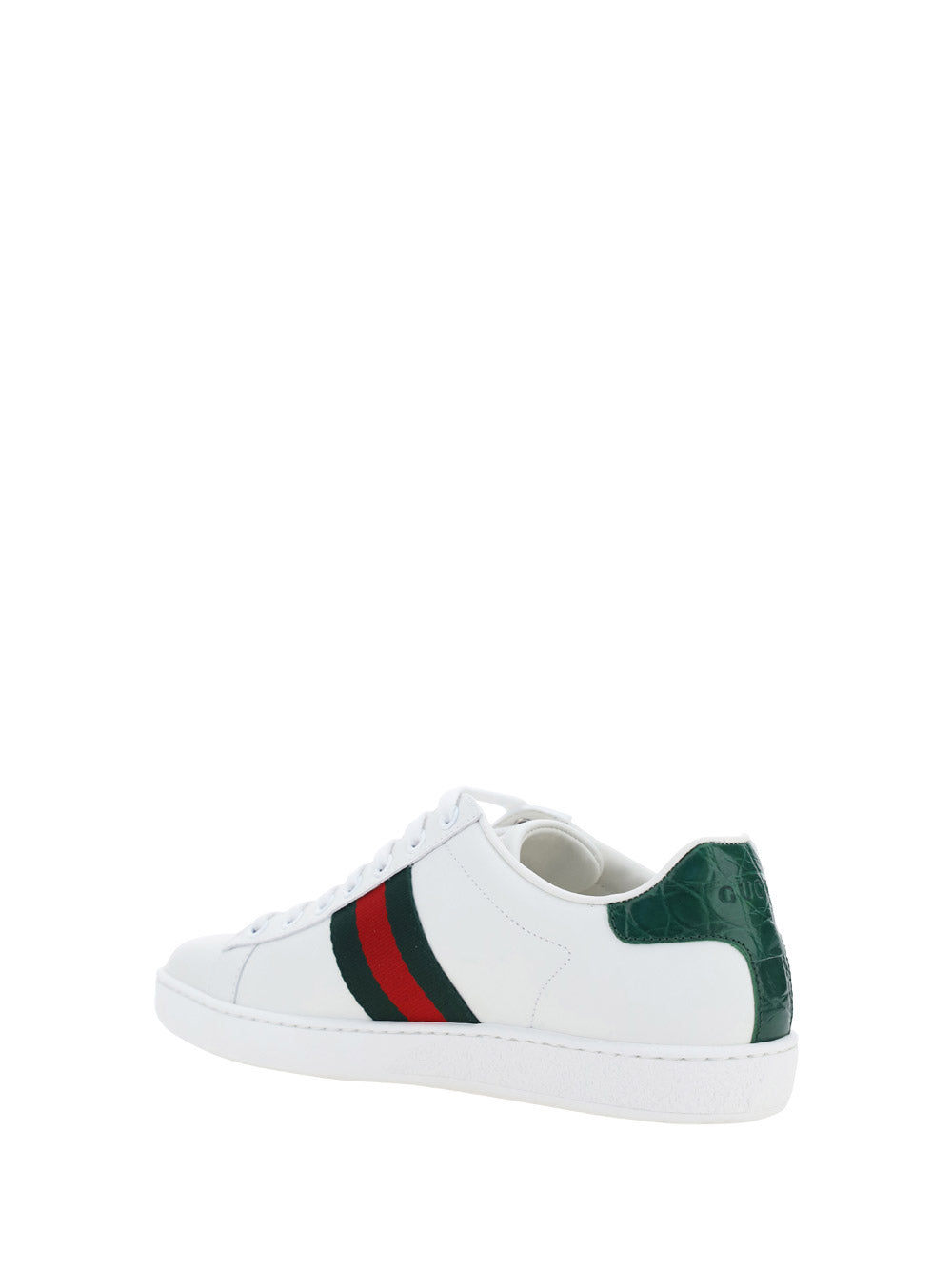 Ace Leather Sneaker - White
