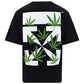 Weed Arrows T-Shirt - Black.