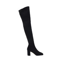 Golden Walk Over-the-knee Boot in Stretch Fabric 70mm - Black