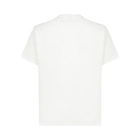 Logo Print Cotton Oversized T-shirt - White