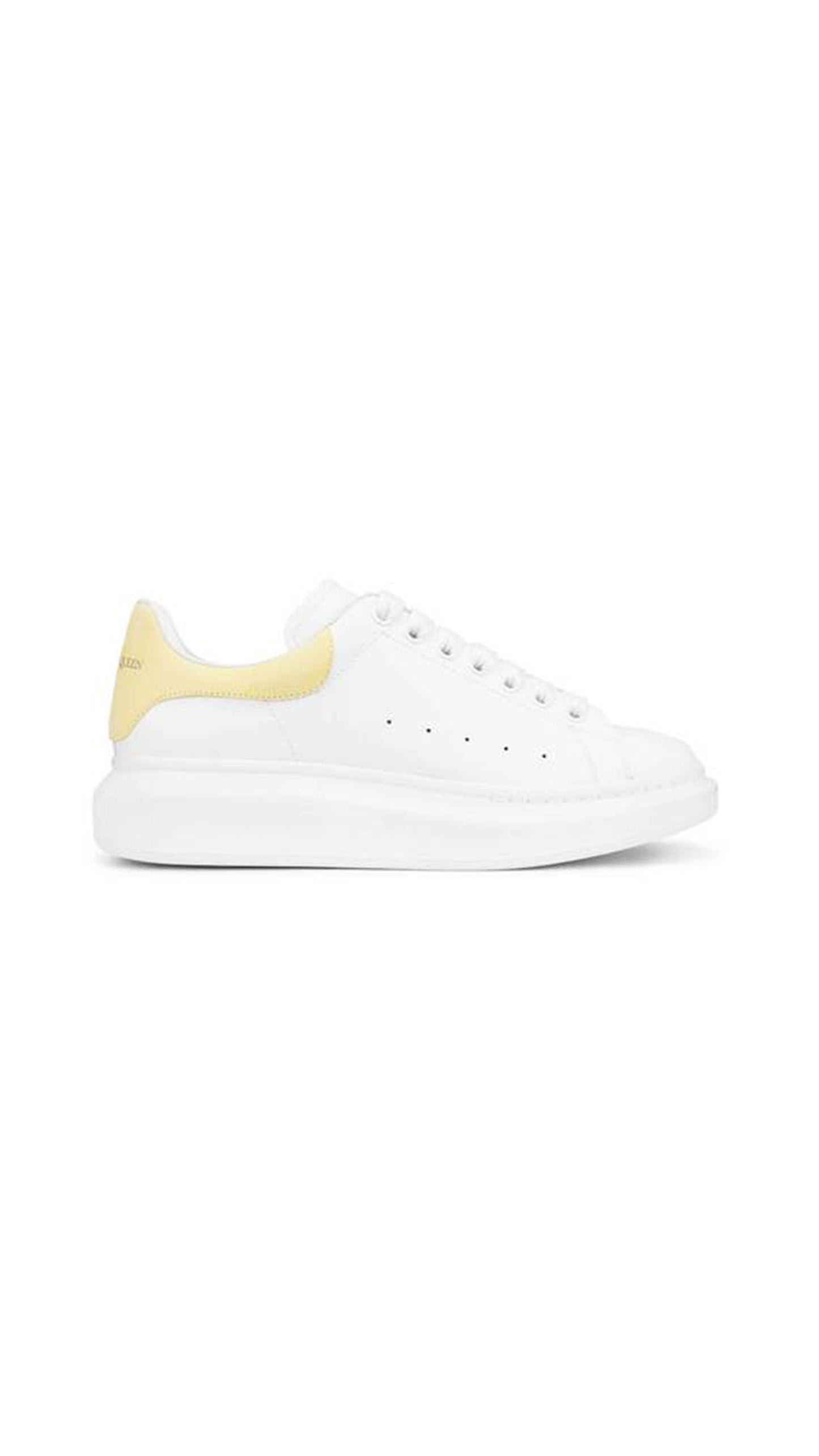 Oversized Sneakers - Yellow / White