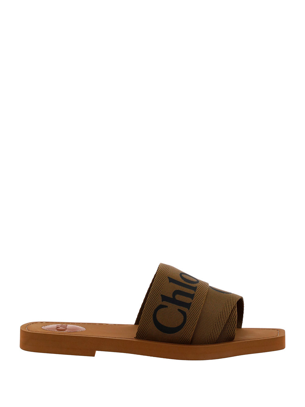 Woody Mule Sandals - Brown