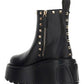 Uniqueform Calfskin Ankle Boot 85mm - Black