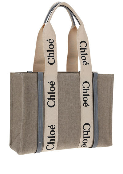 Medium Woody Tote Bag - Divine Grey