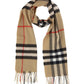 The Classic Check Cashmere Scarf - Archive Beige