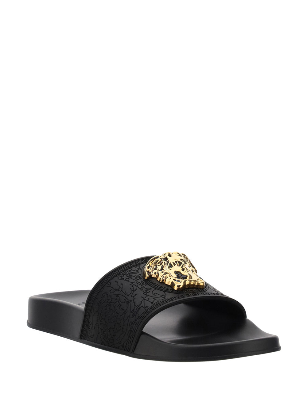 Barocco Palazzo Pool Slides - Black