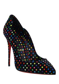 Hot Chick Pump Polka-Dot - Black / Multi