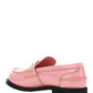 Patent Leather Loafers - Pink