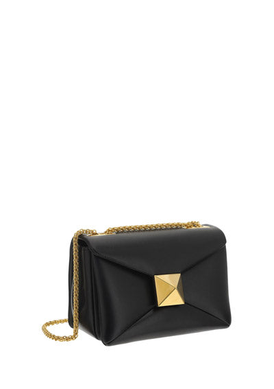 ONE STUD Nappa Bag With Chain - Black
