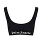 Logo Sports Bra - Black