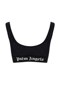 Logo Sports Bra - Black