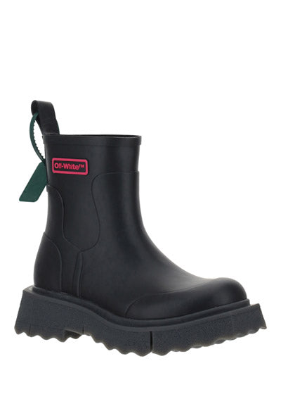 Logo Sponge Rubberboot - Black
