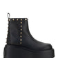 Uniqueform Calfskin Ankle Boot 85mm - Black