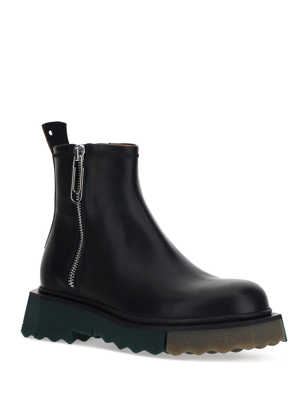 Sponge Zip Boots - Black