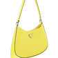 Prada Cleo Brushed Leather Shoulder Bag - Yellow.