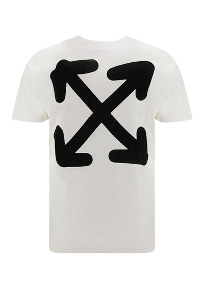 Graphic-Print Arrows T-Shirt - White