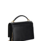 Sunset Chain Bag In Smooth Leather - Black