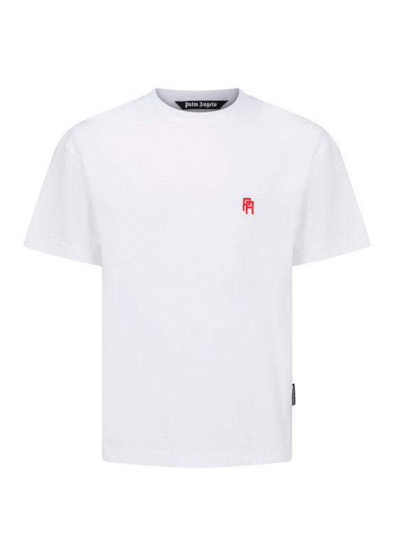 PA Embroidered T-Shirt - White