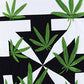 Weed Arrows T-Shirt - Black.