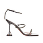 Gilda Glass Sandal - Dark Grey