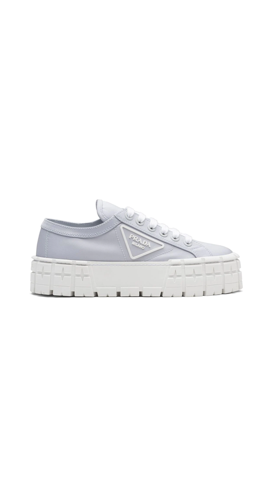 Double Wheel Nylon Gabardine Sneakers - Cornflower