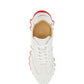 Loubishark Sneakers - White / Red