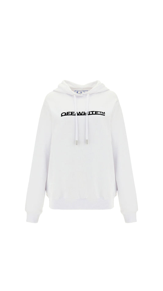 Logo Hoodie - White