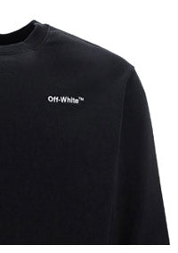 Helvetica Logo Slim Crewneck - Black