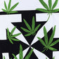 Weed Arrows T-Shirt - Black.