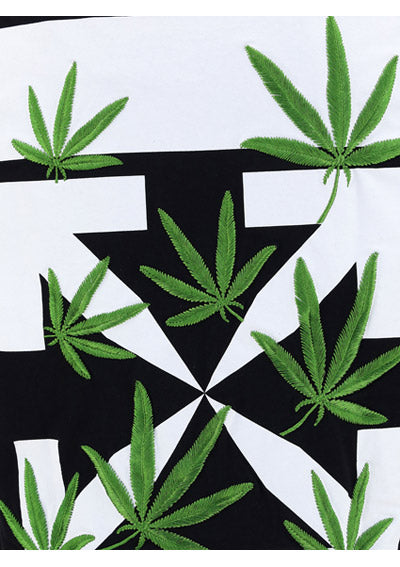 Weed Arrows T-Shirt - Black.
