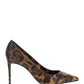 Kate 80 Pumps - Leopard
