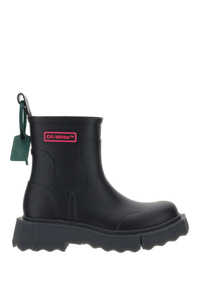 Logo Sponge Rubberboot - Black