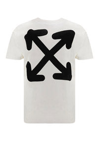 Graphic-Print Arrows T-Shirt - White