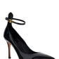 Tan-go Patent Leather Pump 100mm - Black