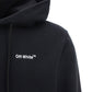 Helvetica Slim Hoodie - Black