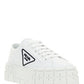 Nylon Gabardine Sneakers - White