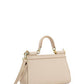 Small Sicily Bag in Dauphine Calfskin - Nude