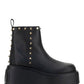Uniqueform Calfskin Ankle Boot 85mm - Black