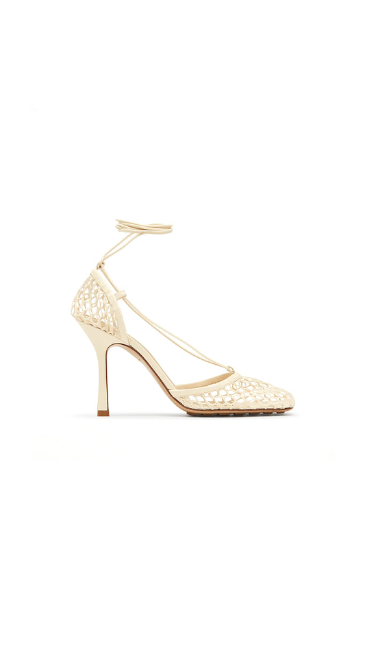 Stretch Sandals - Beige