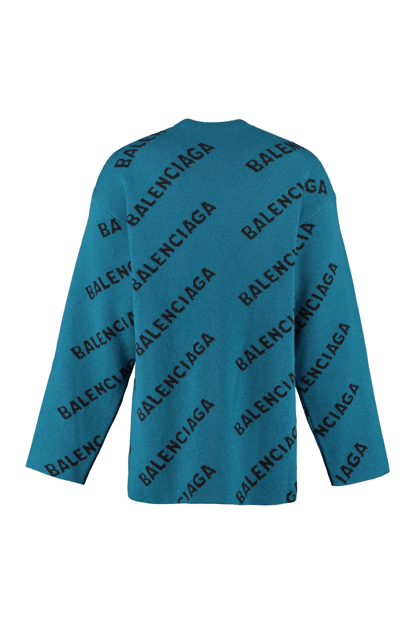 Jacquard crew-neck sweater