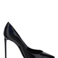 Zoe Pumps In Patent Leather - Black