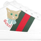 Ace Leather Low-top Sneakers - White/Red/Green