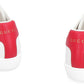 Ace Leather Low-top Sneakers - White/Red/Green